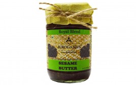 Auroganics Royal Blend Sesame Butter   Glass Jar  250 grams